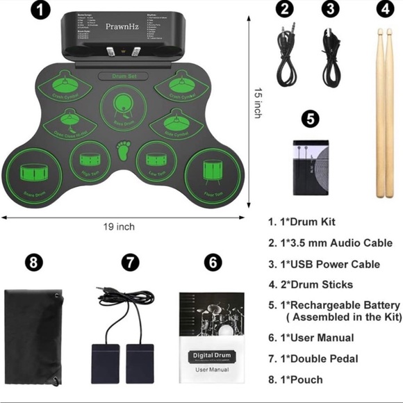 COPY - Electric drum set NEW - Picture 3 of 8